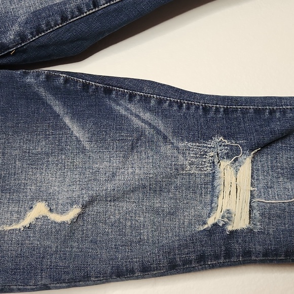Revolve Pistola Distressed Highwasted Jeans Womens Size 29 - Picture 5 of 11